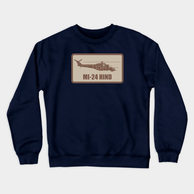 MI-24 Hind Crewneck Sweatshirt by Firemission45